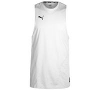 PUMA Camiseta funcional 'Hoops Team' negro / blanco XL EUR