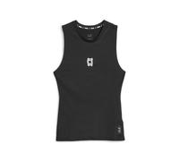 PUMA Camiseta funcional 'Hoops Team' negro / blanco XXL EUR