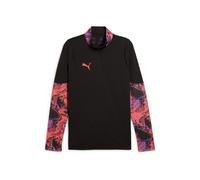 PUMA Camiseta funcional 'Individual Cup' lila neón / frambuesa / negro M lila neón / frambuesa / negro