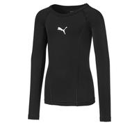 PUMA Camiseta funcional negro / blanco 140 negro / blanco