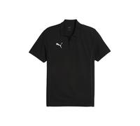 PUMA teamFINAL Casuals Poloshirt schwarzsilber L