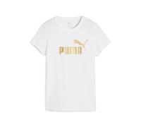 PUMA Camiseta funcional oro / blanco L oro / blanco