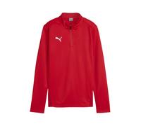 PUMA teamGOAL Training 1/4 Zip Sweatshirt Damen rotweissrot XL