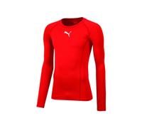 PUMA Camiseta funcional rojo vivo / blanco 128 rojo vivo / blanco