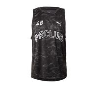 PUMA Camiseta de tirantes con estampado RUN CLUB para hombre, Accesoiros, Negro, M M