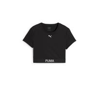 PUMA Camiseta funcional 'Strong' negro / offwhite L negro / offwhite