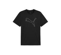 PUMA Camiseta funcional 'Tad Essential' negro / blanco L negro / blanco