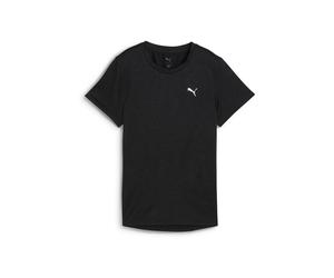 PUMA Camiseta funcional 'Tad Essential' negro moteado / blanco S EUR
