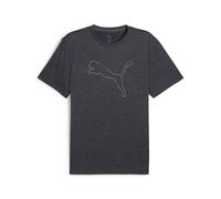 PUMA Camiseta funcional 'Tad Essentials' gris / gris moteado M gris / gris moteado