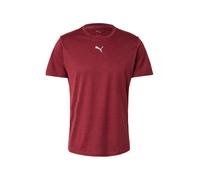 PUMA Camiseta funcional 'TAD ESSENTIALS' rojo vino / blanco M rojo vino / blanco