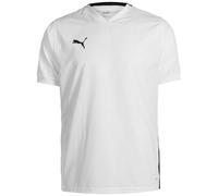 PUMA Camiseta funcional 'Team Cup' gris / negro / blanco L gris / negro / blanco