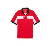 PUMA Camiseta funcional 'TeamClassic' rojo / negro / blanco L rojo / negro / blanco