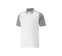 PUMA Camiseta funcional 'TeamCup' gris / blanco M gris / blanco