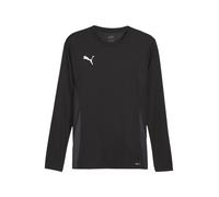 PUMA Camiseta funcional 'teamGOAL' gris oscuro / negro / blanco S gris oscuro / negro / blanco