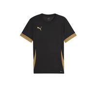 PUMA Camiseta funcional 'TeamGoal Matchday' mostaza / negro S mostaza / negro