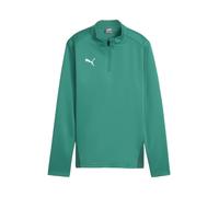 PUMA Camiseta funcional 'TeamGoal' petróleo / blanco S petróleo / blanco