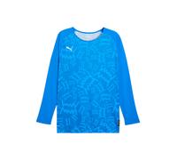 PUMA Camiseta funcional 'Teamjaws' azul / azul cielo M azul / azul cielo