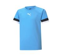 PUMA Camiseta funcional 'TeamRise' azul oscuro / negro / blanco 164 azul oscuro / negro / blanco