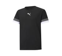 PUMA Camiseta funcional 'TeamRise' gris / negro / blanco 140 gris / negro / blanco