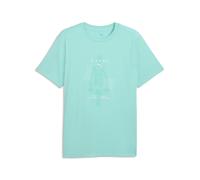 PUMA Camiseta funcional turquesa / blanco M EUR