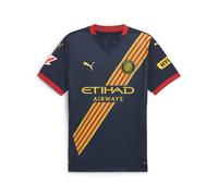 PUMA Girona FC - Camiseta exterior para hombre 24/25, azul marino, S