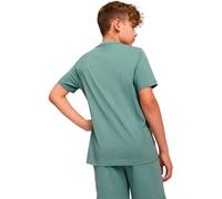 Puma - Camiseta Graphic Niño, Unisex, Green Moon, 164 cm