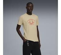 PUMA Camiseta Graphic Retro Washed para hombre, Ropa, Beige, S