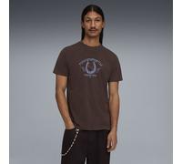 PUMA Camiseta Graphic Retro Washed para hombre, Ropa, Marrón, S