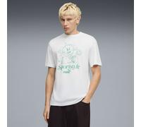 PUMA Camiseta Graphic Sun para hombre, Ropa, Blanco, L