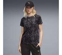 PUMA Camiseta Graphics Animal Printed para mujer, Ropa, Gris, XS