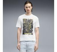 PUMA Camiseta Graphics Box para hombre, Accesoiros, Blanco, XS