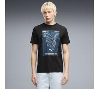 PUMA Camiseta Graphics Box para hombre, Accesoiros, Negro, M