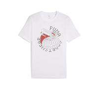 PUMA Camiseta Graphics Execution para hombre, Ropa, Blanco, XS XS