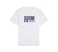 PUMA Camiseta Graphics Moto Sport Hombre M, White