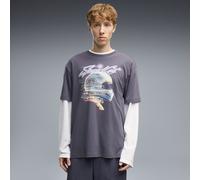 PUMA Camiseta Graphics Speedcat de corte holgado para hombre, Accesoiros, Gris, XXL