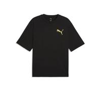 PUMA Camiseta Graphics Utility de Ajuste Cuadrado Hombre M, Black