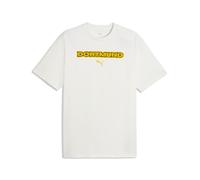 PUMA Camiseta holgada Borussia Dortmund ftblCulture para hombre, Accesoiros, Blanco, XXL