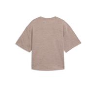 PUMA Camiseta holgada con tejido CLOUDSPUN para mujer, Ropa, Beige, XS XS