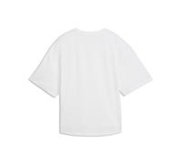 PUMA Camiseta holgada con tejido CLOUDSPUN para mujer, Ropa, Blanco, S S
