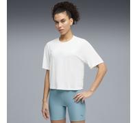 PUMA Camiseta holgada con tejido CLOUDSPUN para mujer, Ropa, Blanco, XXL