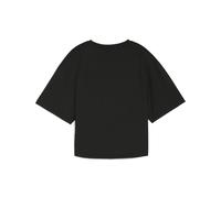 PUMA Camiseta holgada con tejido CLOUDSPUN para mujer, Ropa, Negro, L L