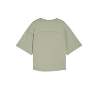 PUMA Camiseta holgada con tejido CLOUDSPUN para mujer, Ropa, Verde, M M