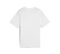 PUMA Camiseta holgada ESS Small con logotipo n.º 1 juvenil, Ropa, Blanco, 11-12Y 11-12Y