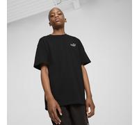 Puma Camiseta juvenil ESS Small con logotipo n.º 1 holgada Negra 7-8Y