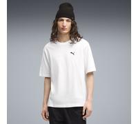 PUMA Camiseta holgada Essentials Boxy para hombre, Ropa, Blanco, S