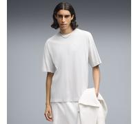 PUMA Camiseta holgada Essentials Boxy para hombre, Ropa, Blanco, XL