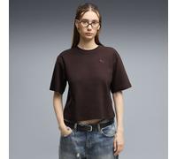 PUMA Camiseta Holgada Essentials Elevated Niño XS, Chocolate Fondue Brown