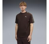 PUMA Camiseta holgada Essentials Elevated Tape para hombre, Accesoiros, Marrón, M