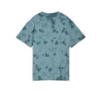 PUMA Camiseta holgada Essentials tie-dye juvenil, Ropa, Verde, 9-10Y 9-10Y