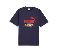 PUMA Camiseta Holgada Future.PUMA.Archive King Unisex XXS, Deep Plum Purple